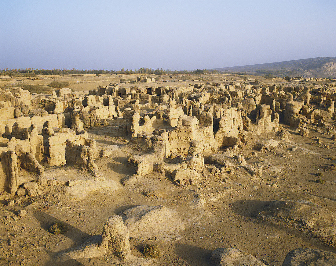 Ruins of the Ancient Jiaohe,China