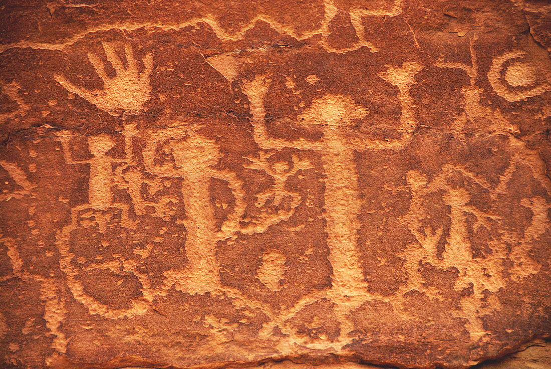 Petroglyphs,Mesa Verde,U.S