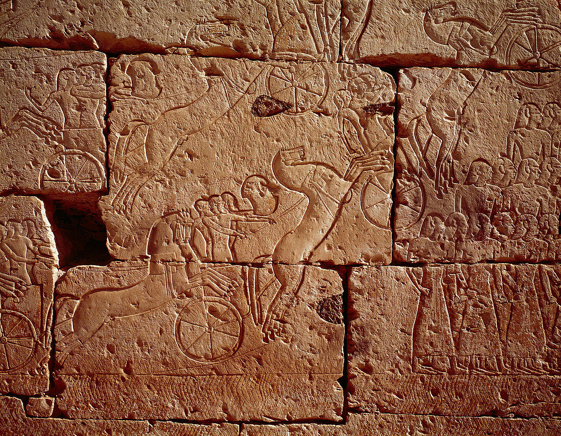 Tomb Relief of War Chariot