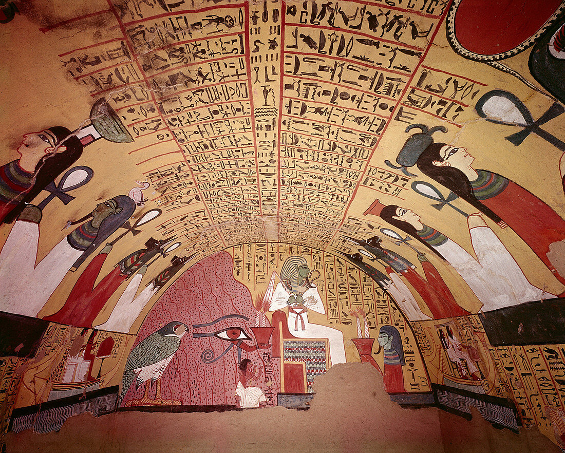 Artwork in Tomb of Pashedu