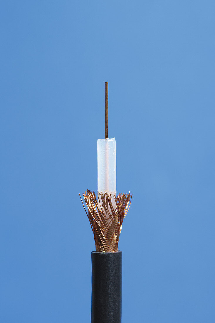 Inside of Coaxial Cable