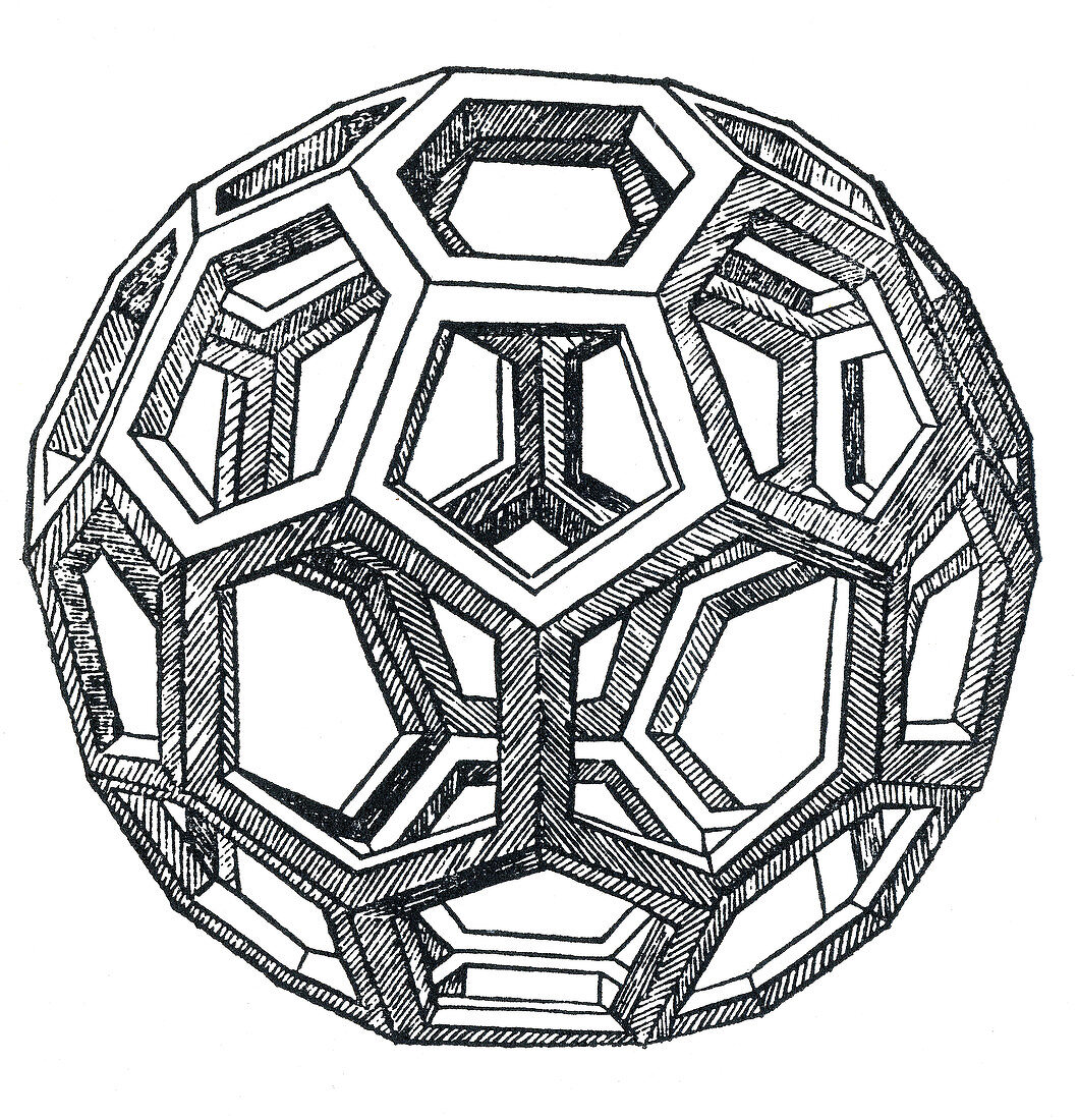 Icosahedron Figure,1509