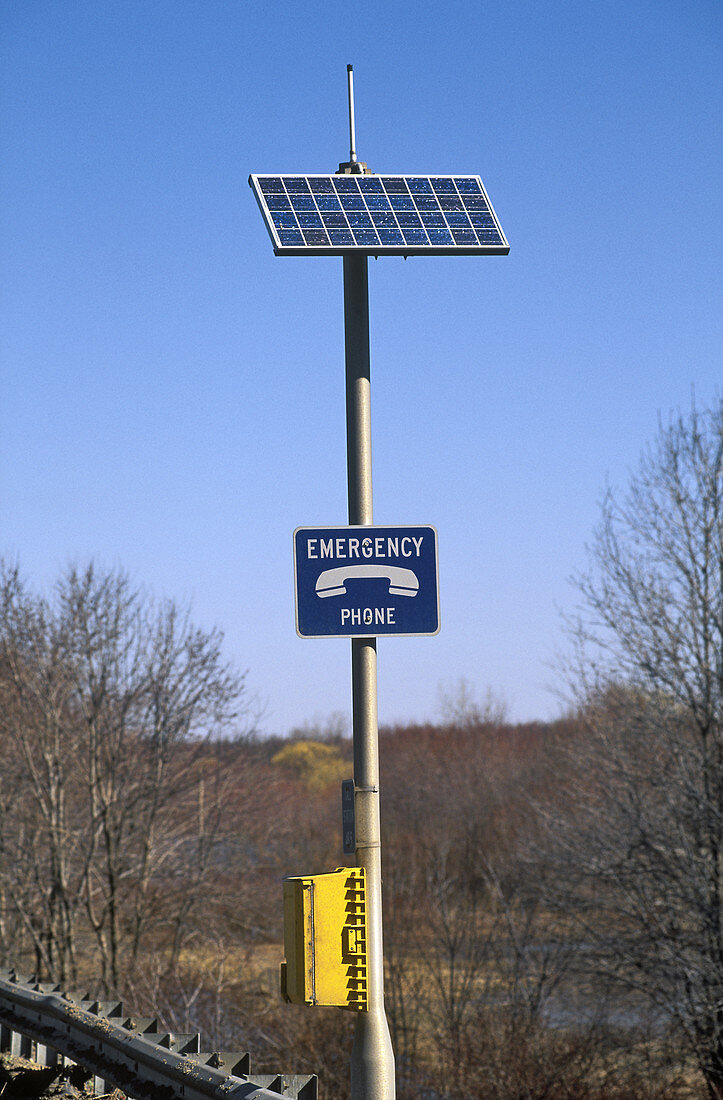 Solar Powered Emergency Phone