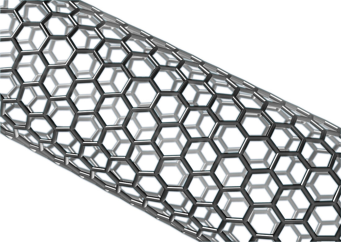 Carbon Nanotube Molecular Model