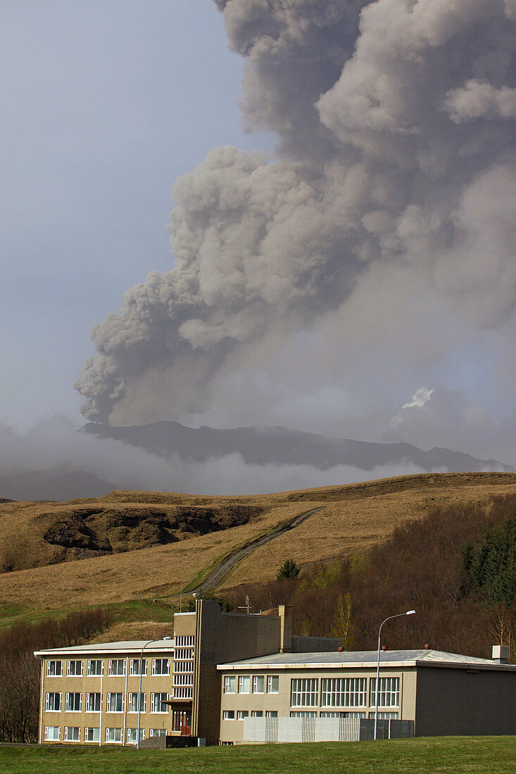 EyjafJallajokull Volcano Ash