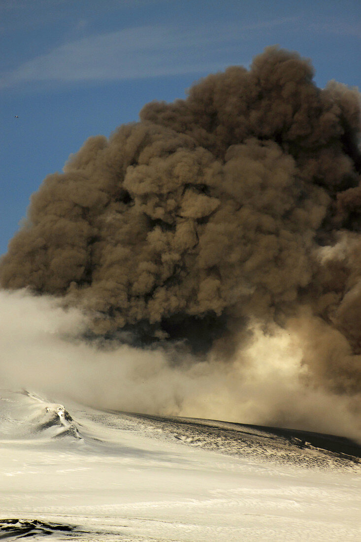 Eyjafjallajokull Ash Cloud,Iceland