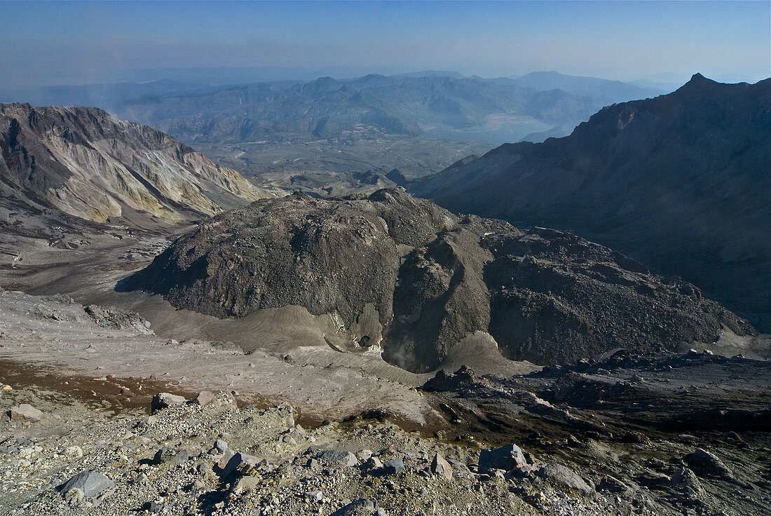 View From Mount St. Helens