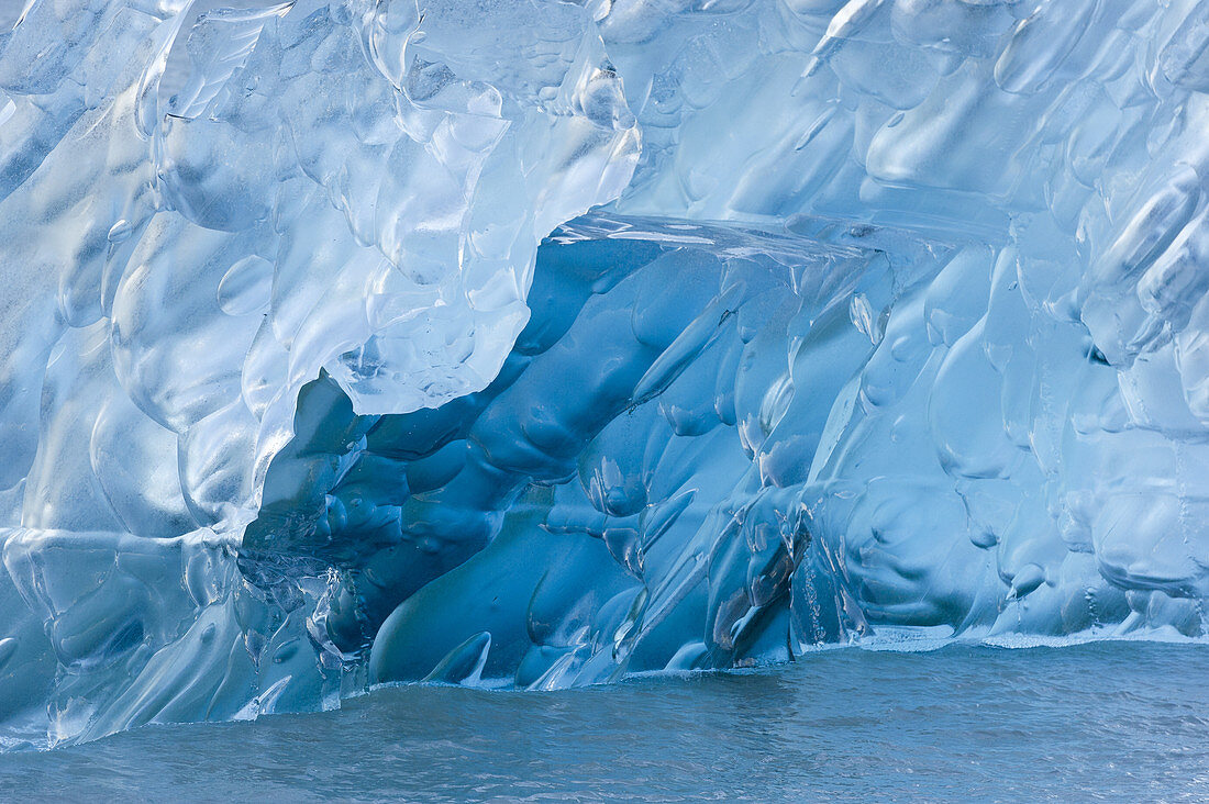 Blue Iceberg,Lago Grey Glacier