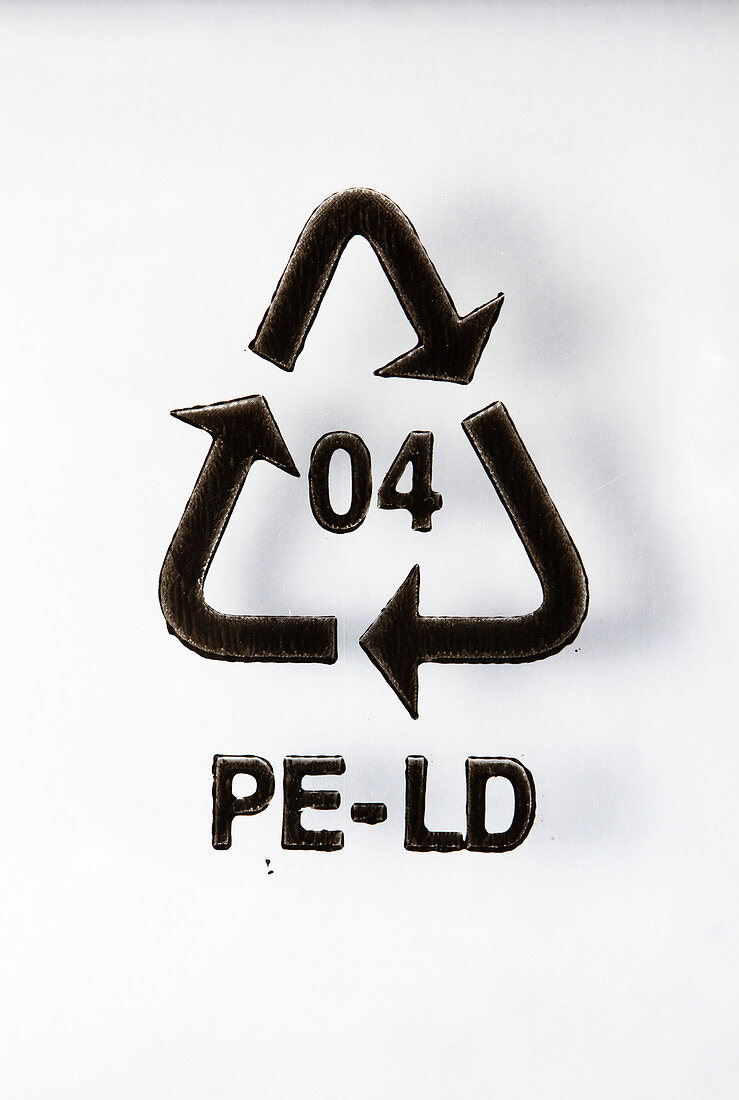 PELD recycling symbol