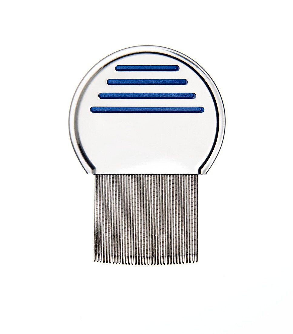 Nit comb for removing headlice from hair