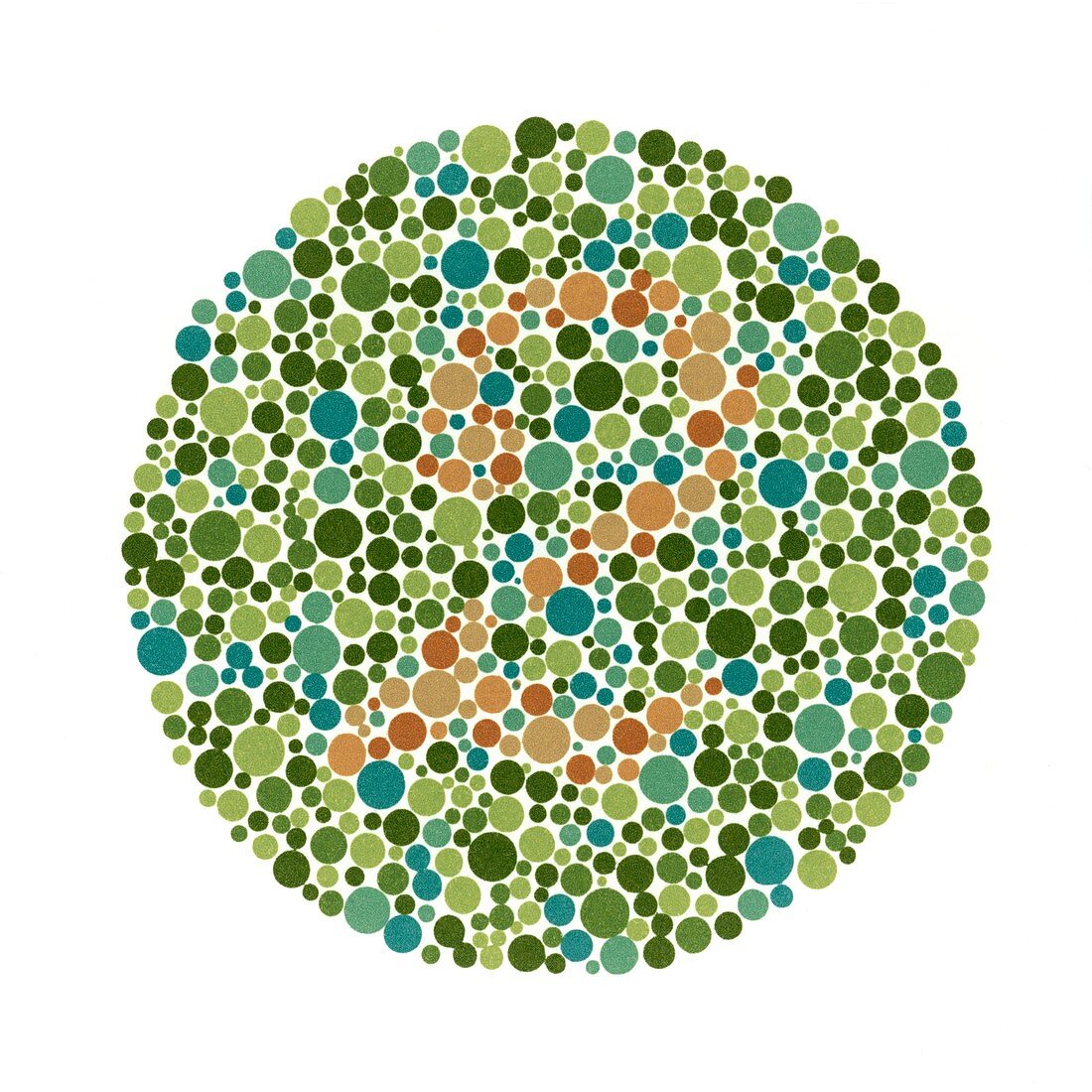 Colour blindness test