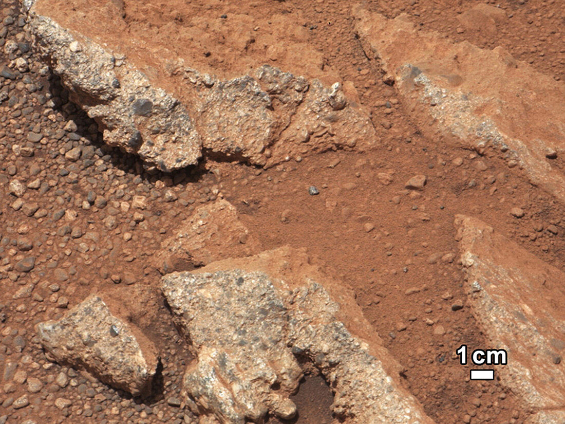 Martian Rock Outcrop Called Link