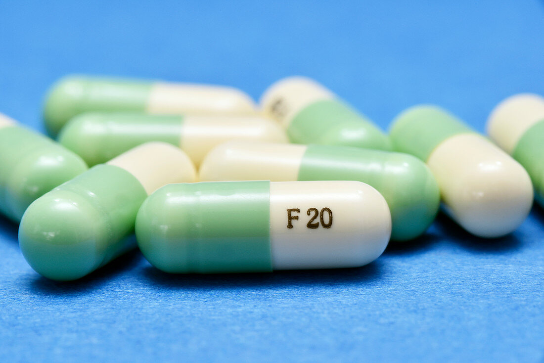 Fluoxetine antidepressant (Prozac)