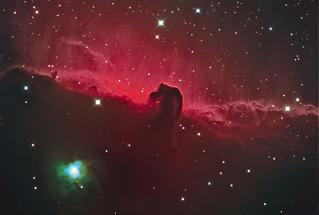 Horsehead Nebula with NGC 2023
