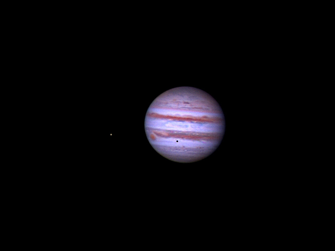 Jupiter and Moon Shadow Transit,2013