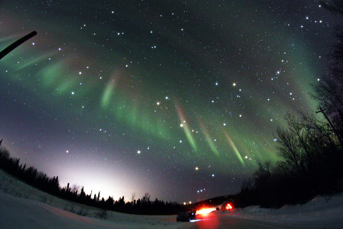Aurora Borealis,Alaska,March 21,2014