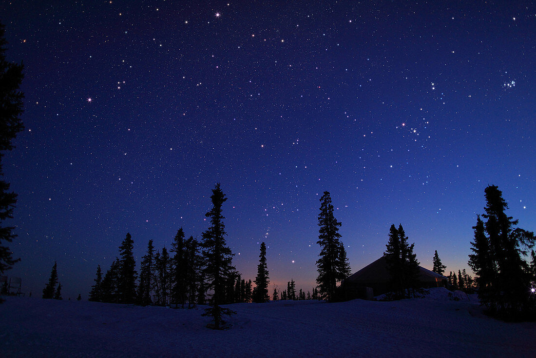 Astronomical Twilight,Alaska