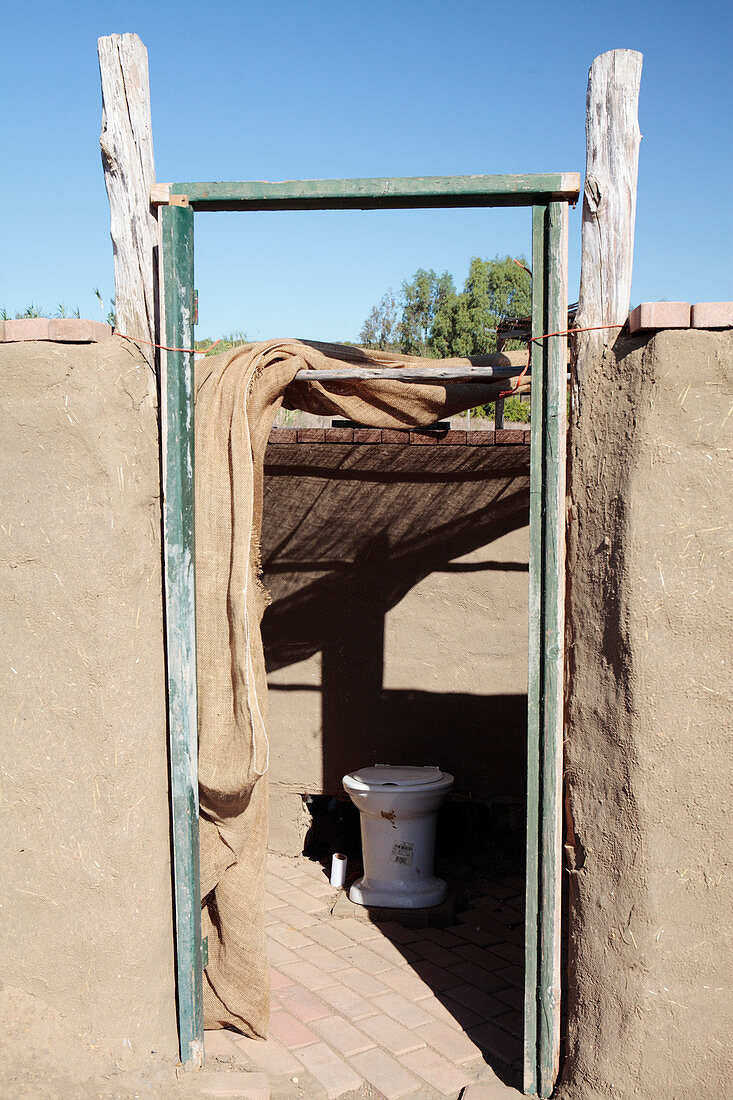 Composting toilet,South Africa
