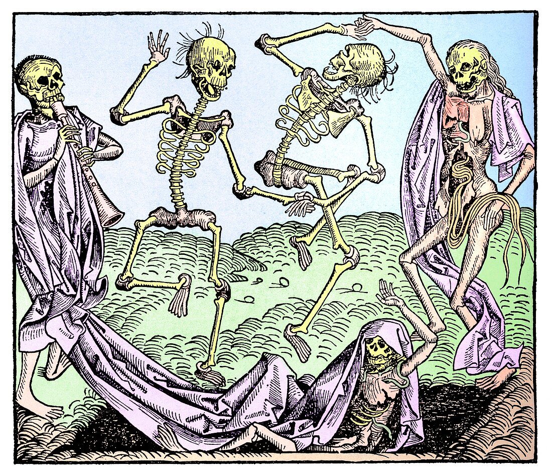 The Dance of Death,allegorical artwork