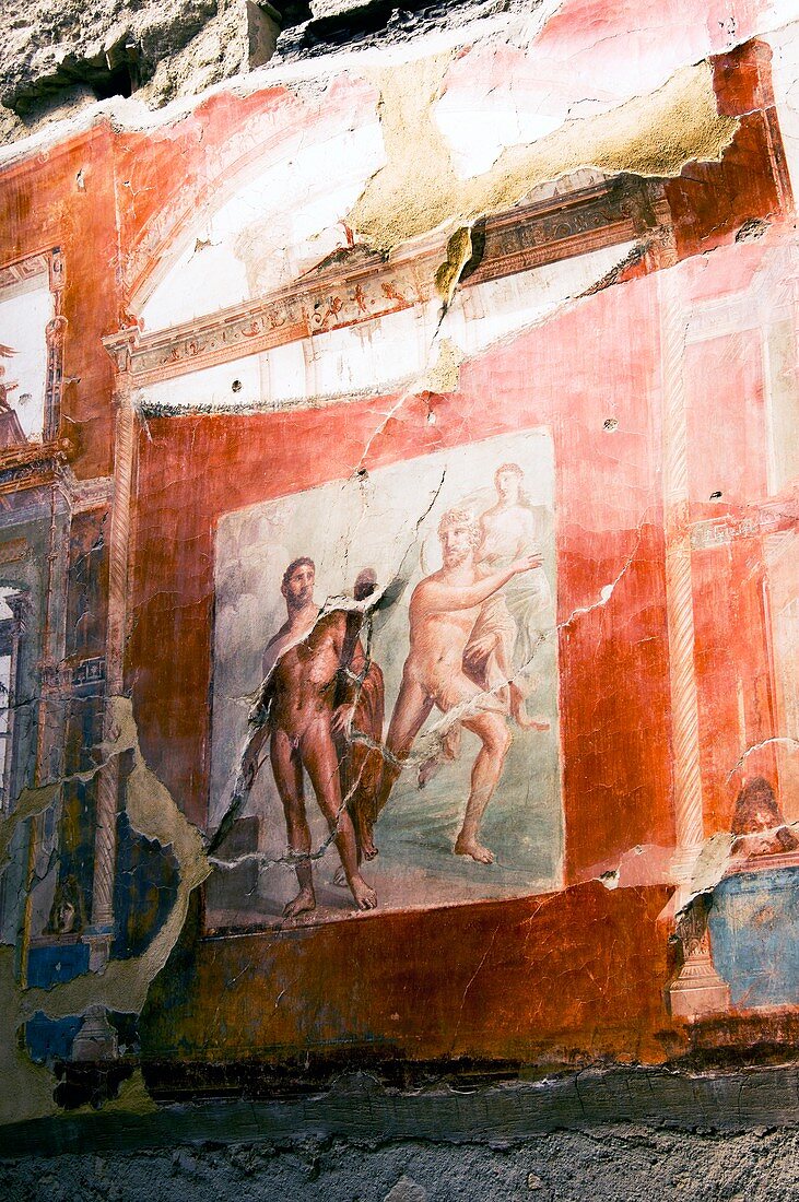 Mural in Herculaneum