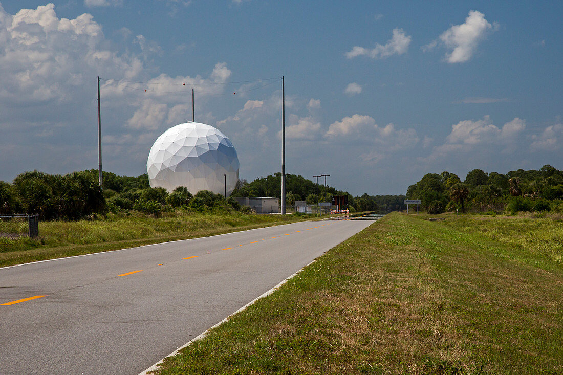 Radar dome,Cape Canaveral,USA