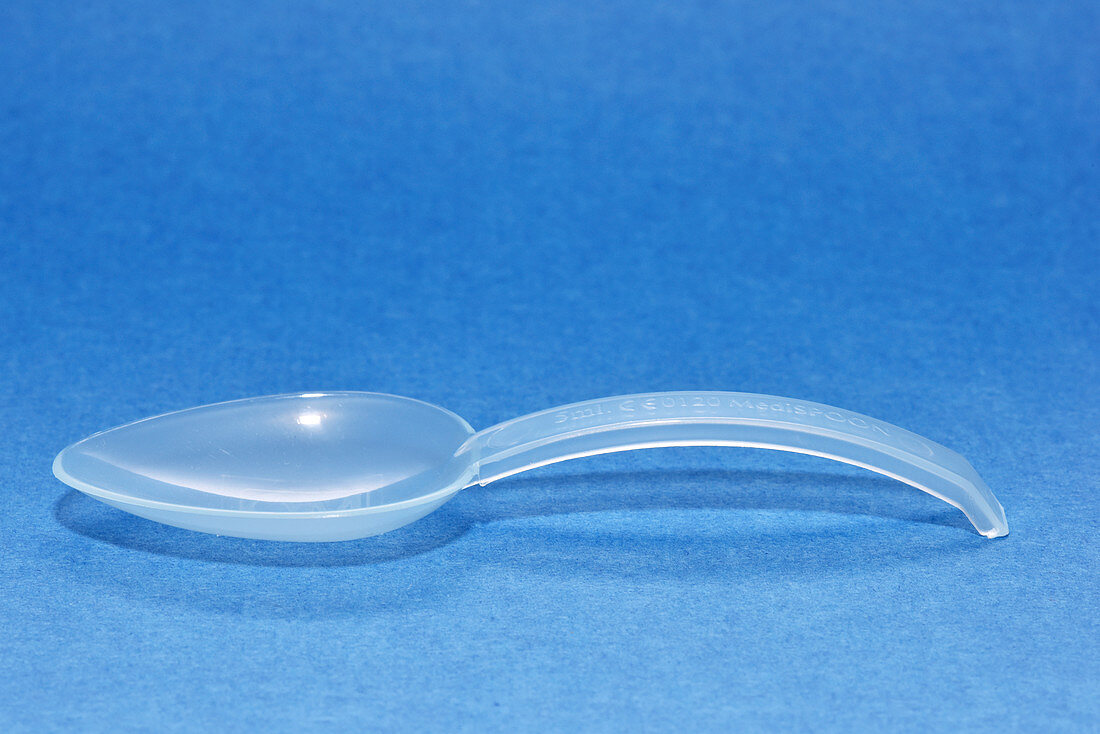 Drug measuring spoon