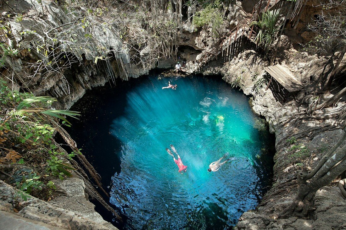 Yucatan Peninsula sinkhole