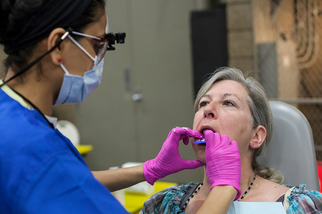 Mission of Mercy free dental clinic,USA