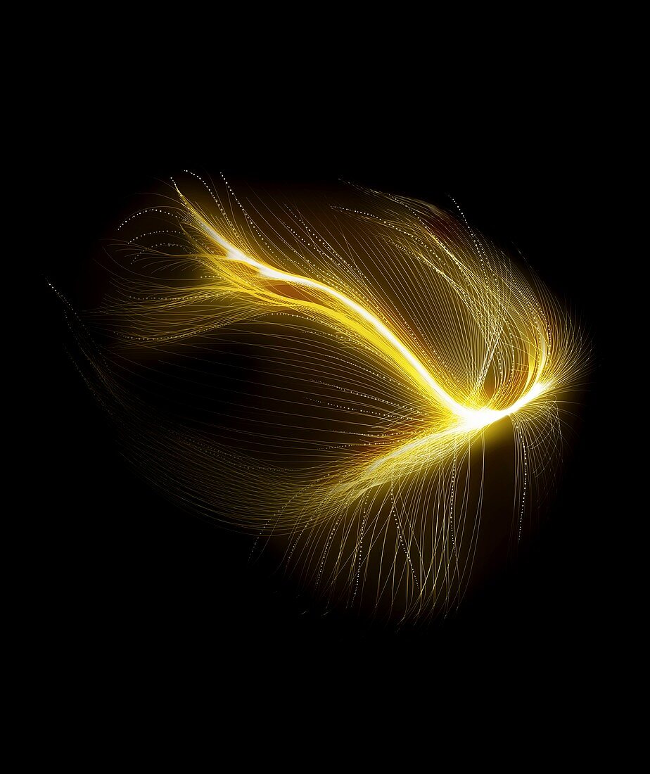 Laniakea supercluster,illustration