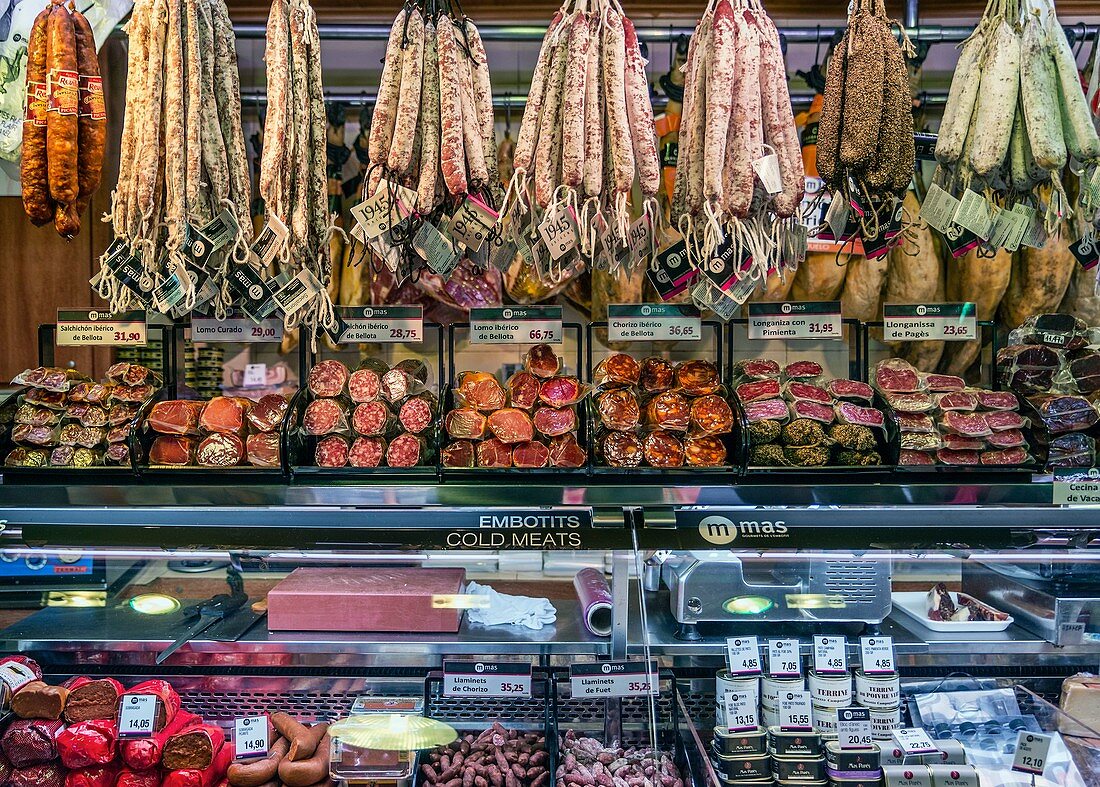 Butcher shop,Barcelona,Spain