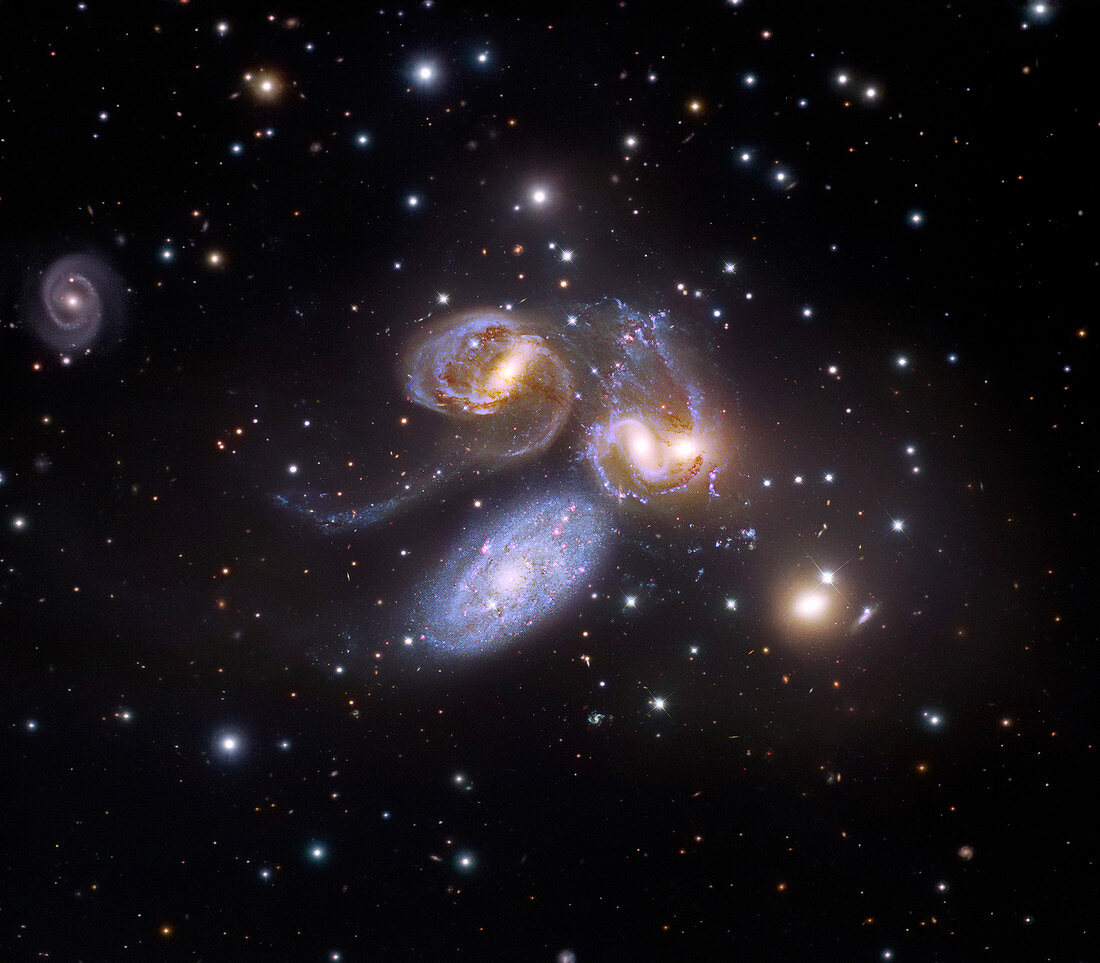 Stephan's Quintet,composite image