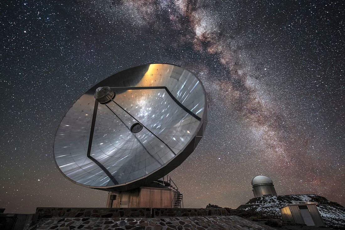 Milky Way and SEST telescope