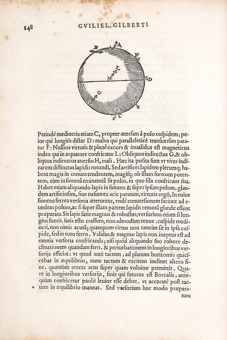 Gilbert on electrostatics,1600