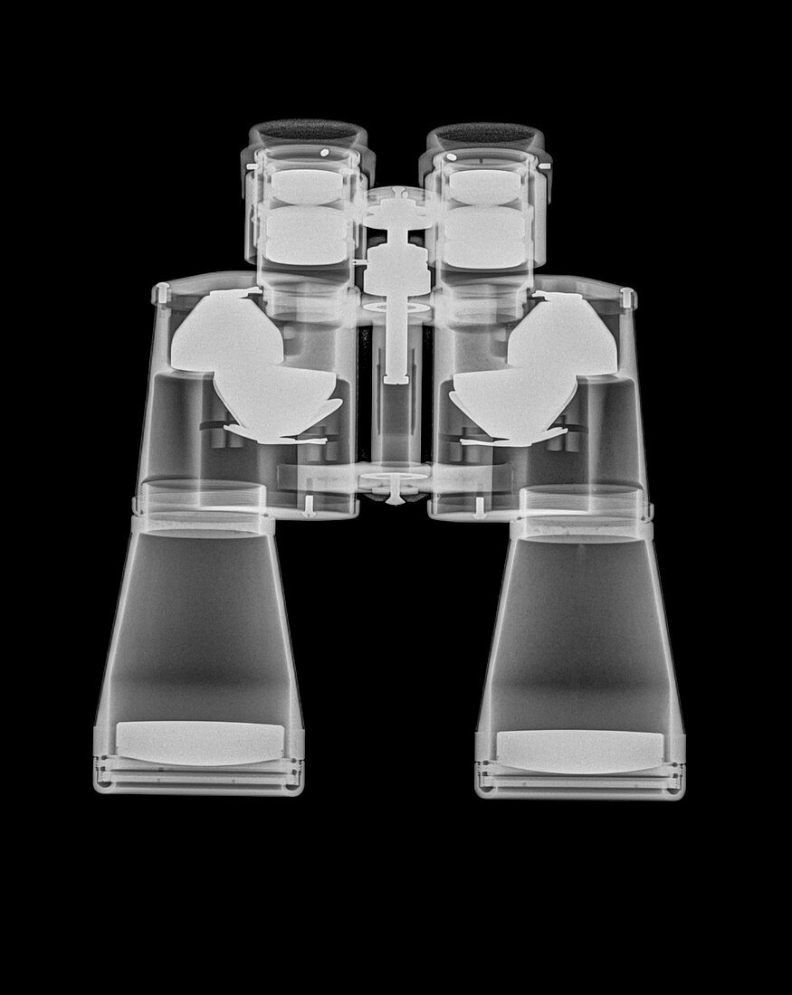 Binoculars under x-ray