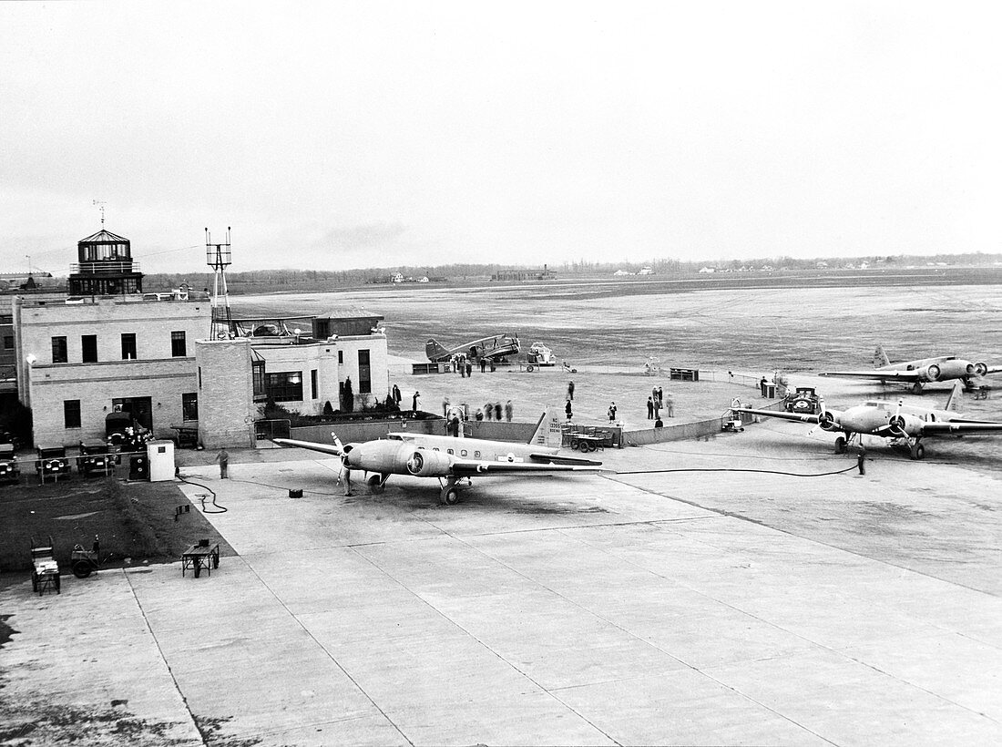 Cleveland Municipal Airport,1937