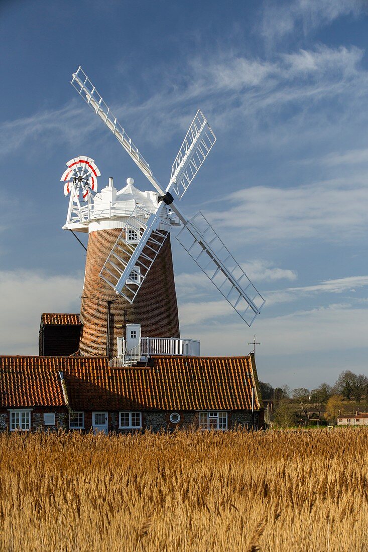Windmill,Cley Next the Sea,Norfolk,UK