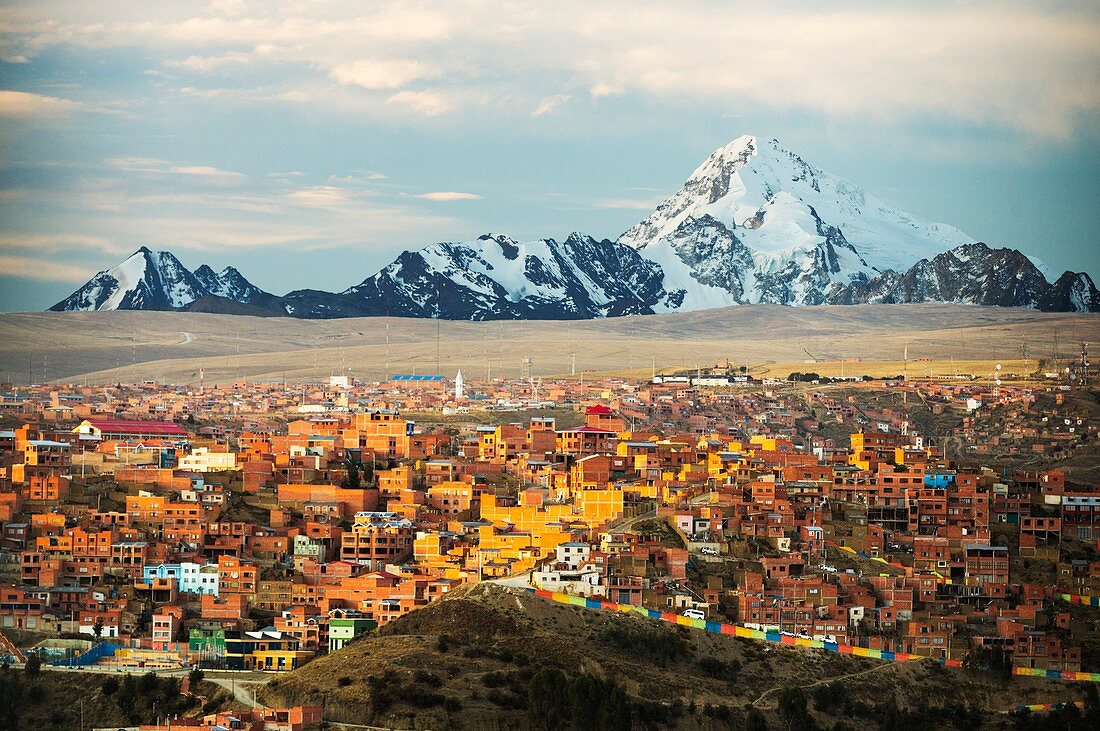 The peak of Huayna Potosi,Bolivia