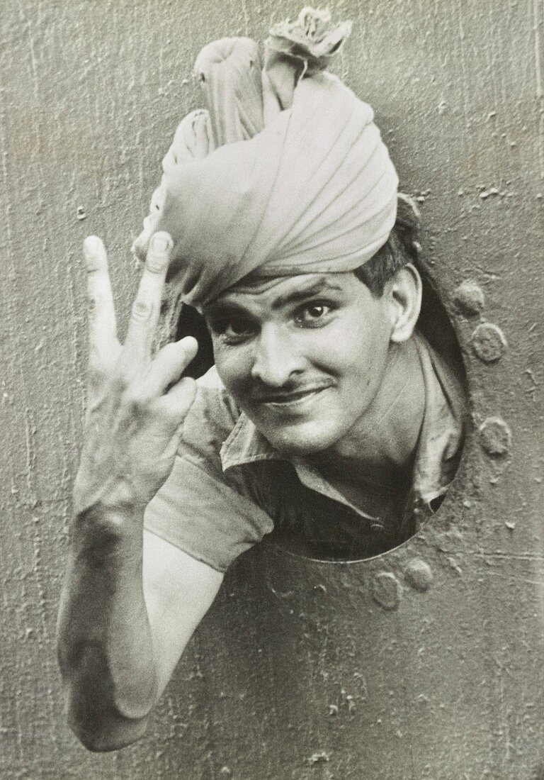 British Indian Army soldier,World War II