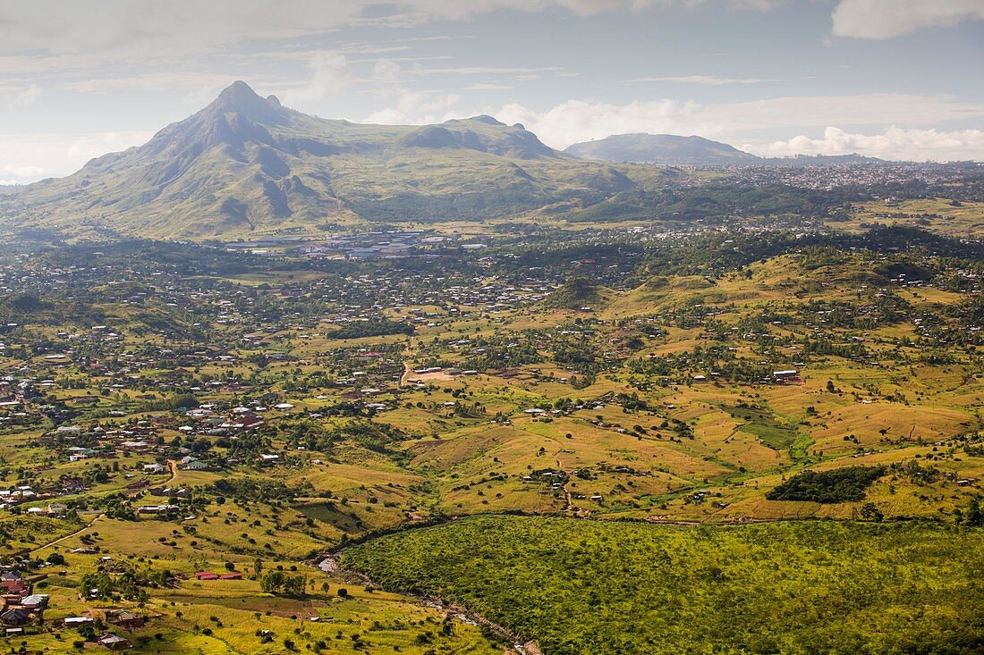 Deforested slopes,Malawi