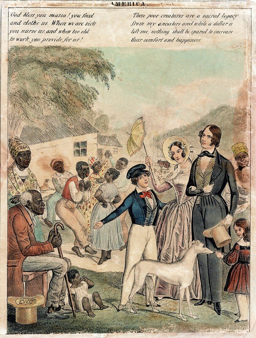 Slavery in America,1840s