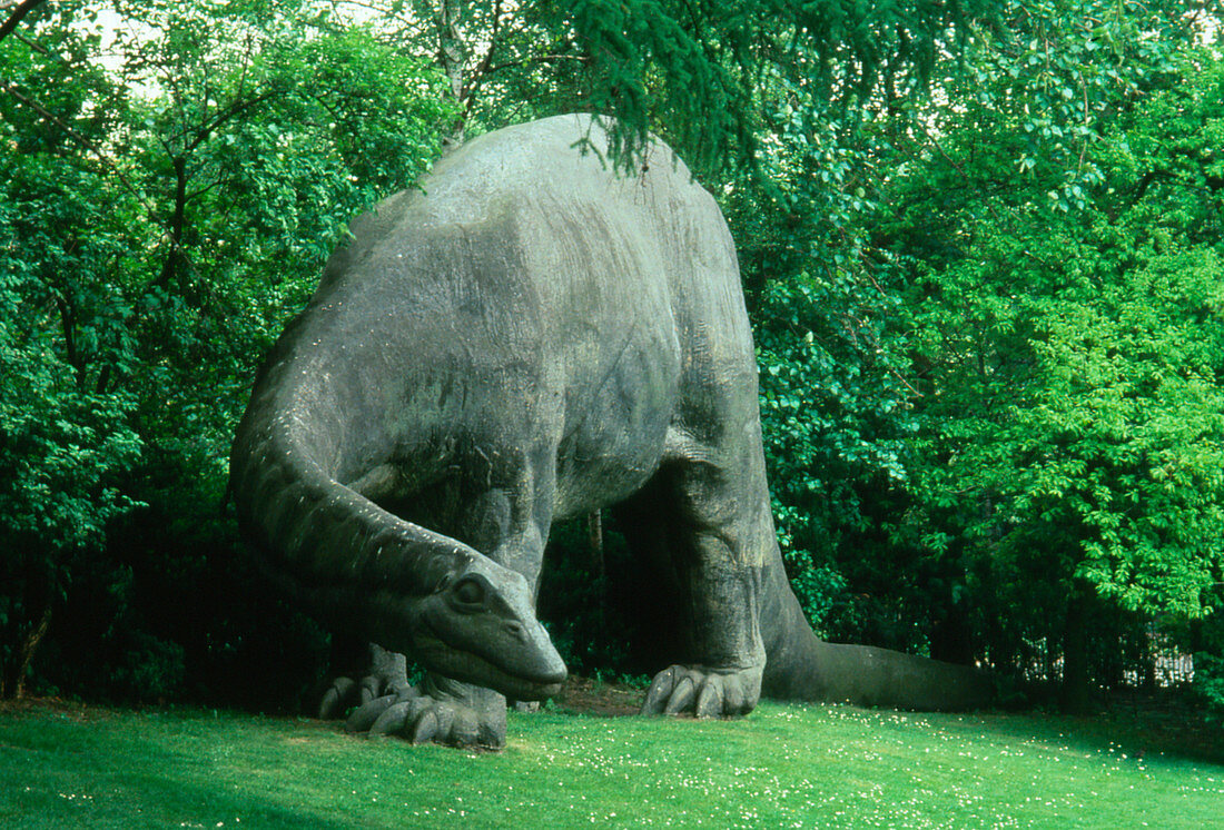 Model of the dinosaur Diplodocus carnegiei