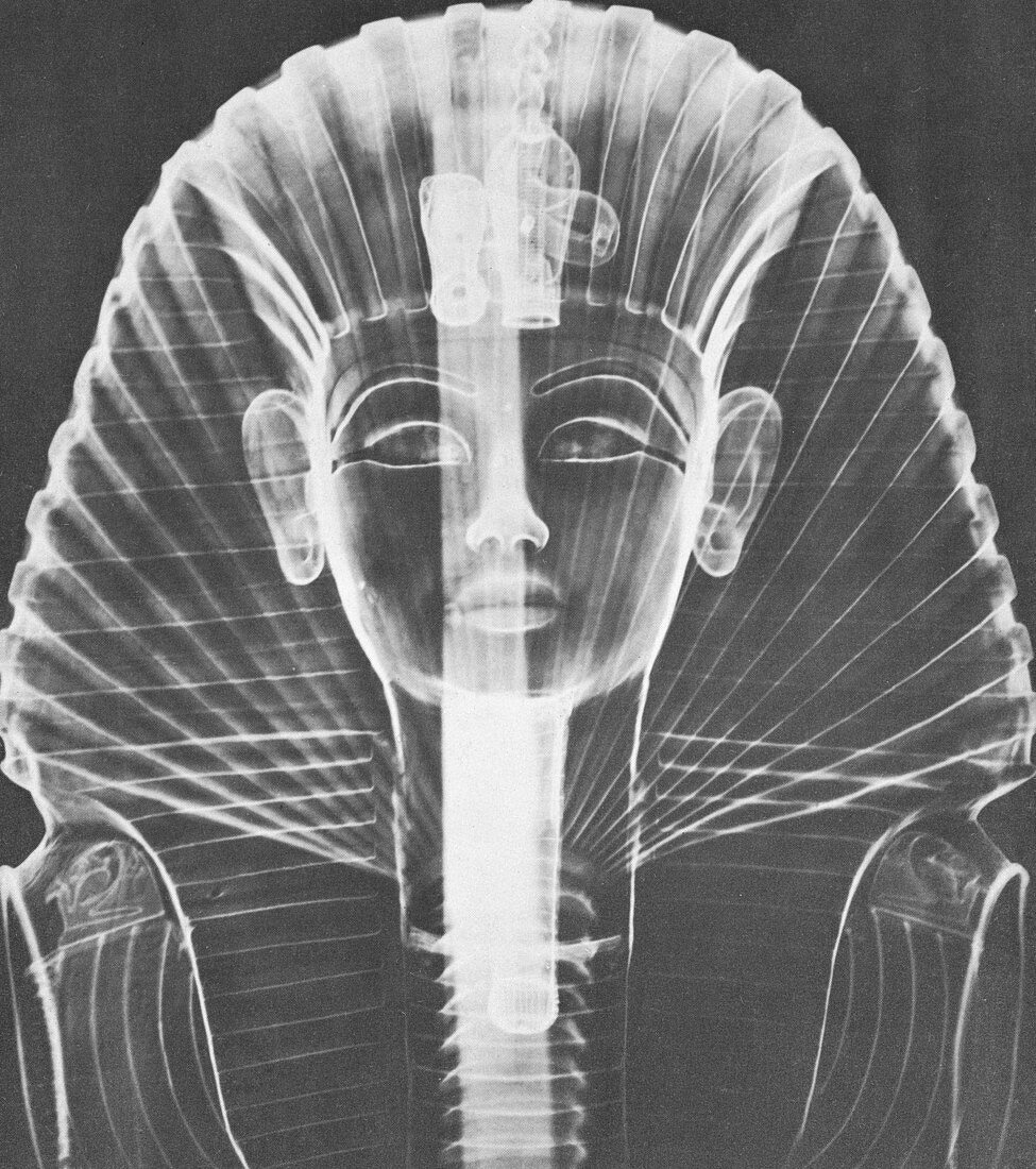 X-ray of an Egyptian Mask