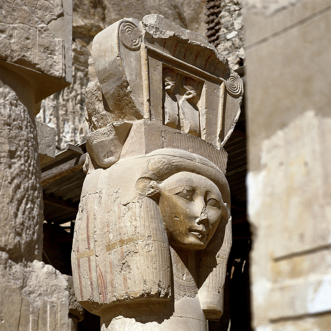 Hathor Column Capital