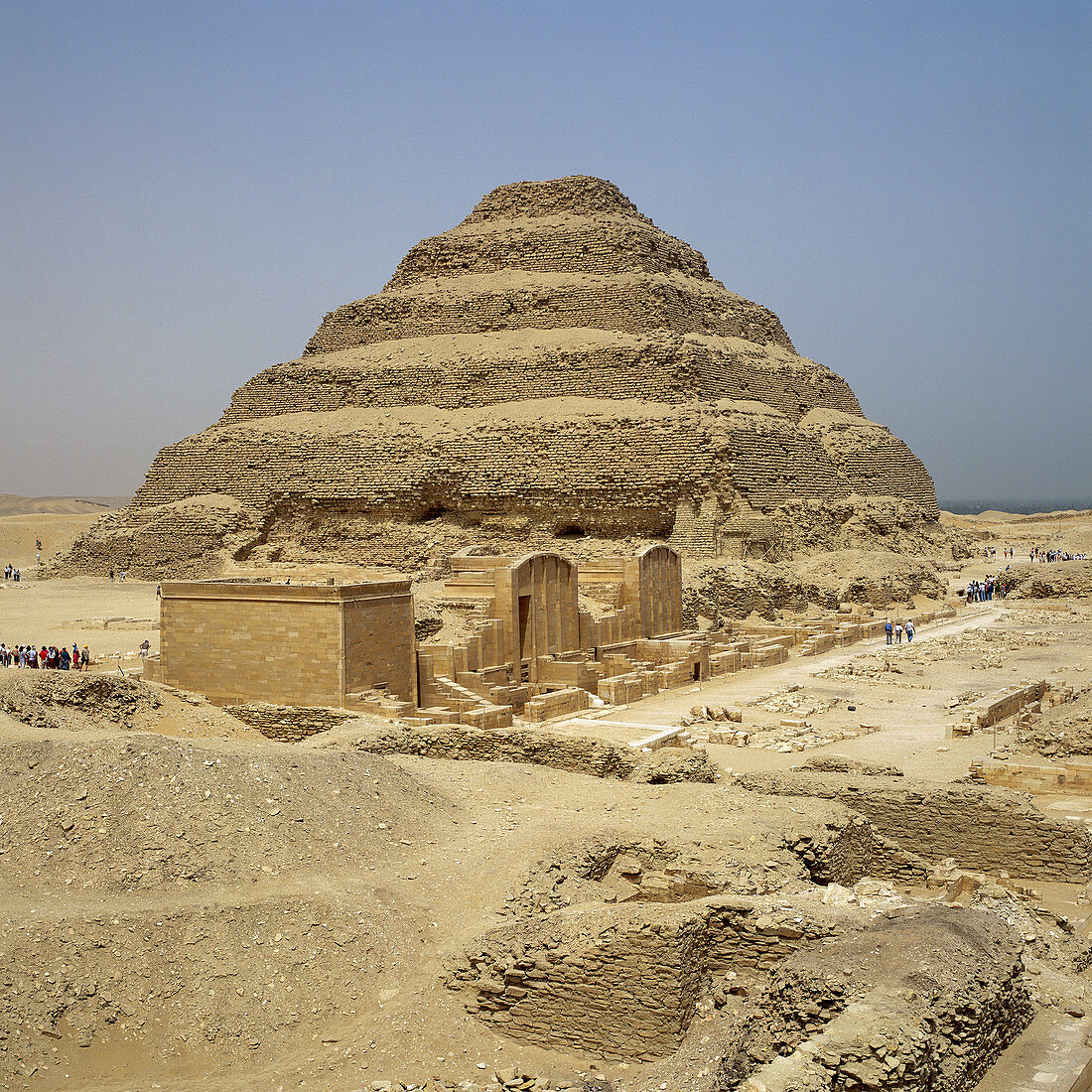 'The Pyramid of Djoser at Saqqara,Egypt'