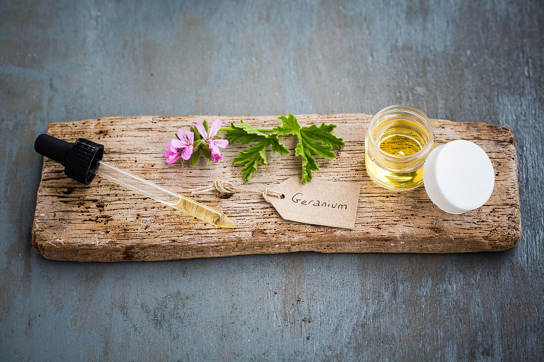 Essential oil of geranium