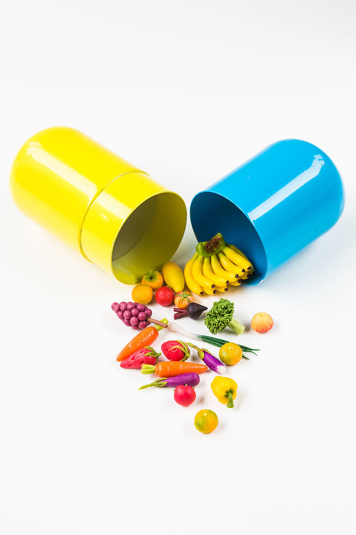 Conceptual image of nutraceuticals