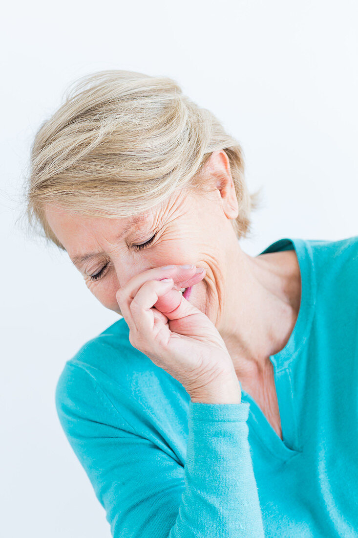 Laughing woman