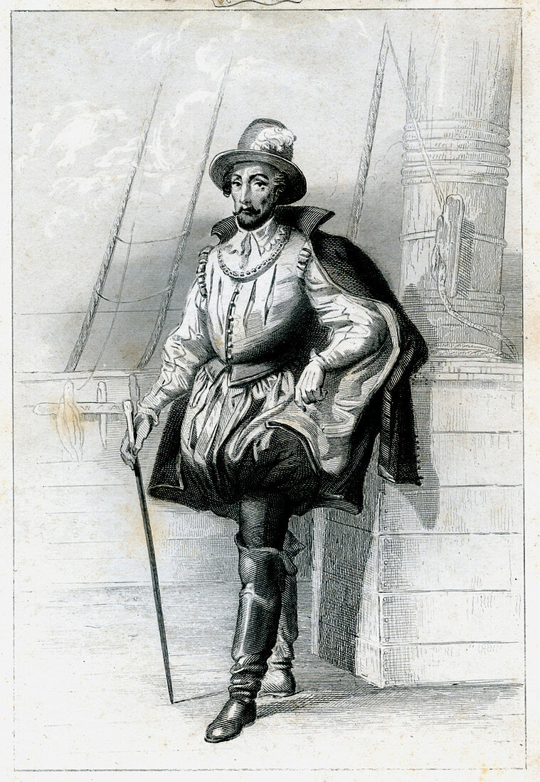 Rene Goulaine de Laudonniere, French explorer