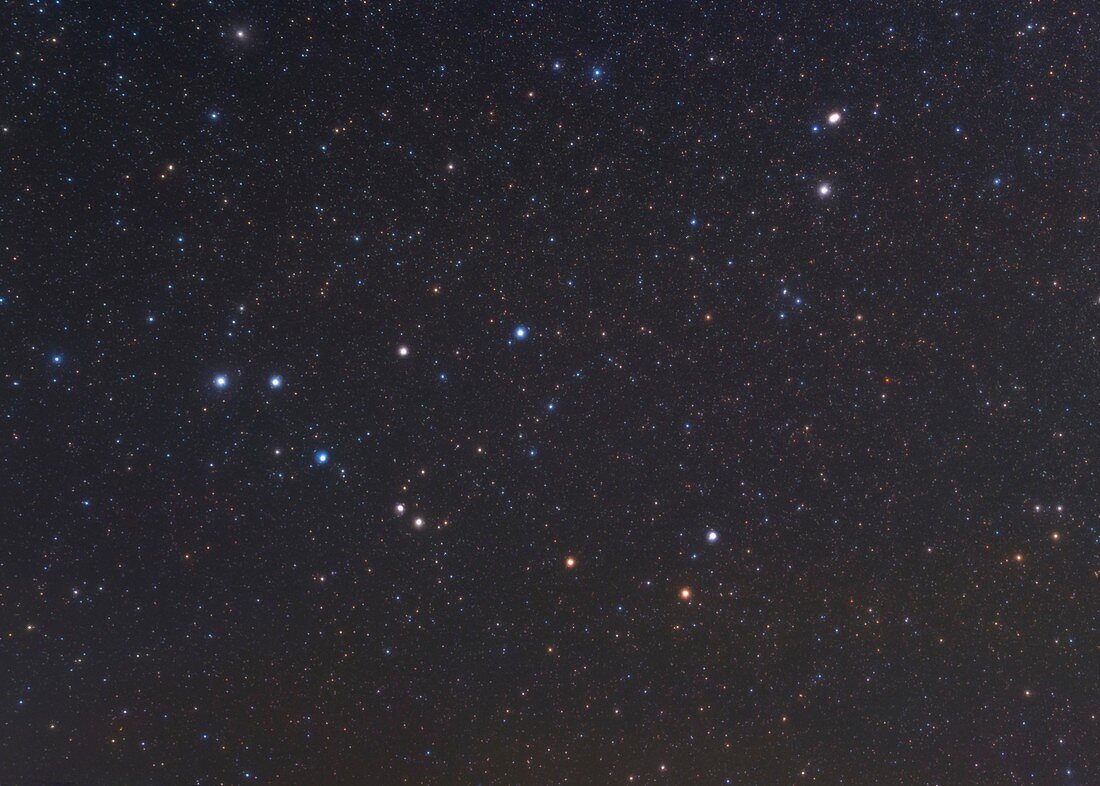 Capricornus constellation, optical image