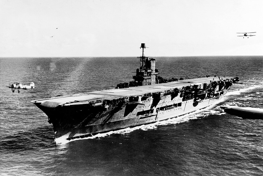 HMS Ark Royal aircraft carrier, 1939